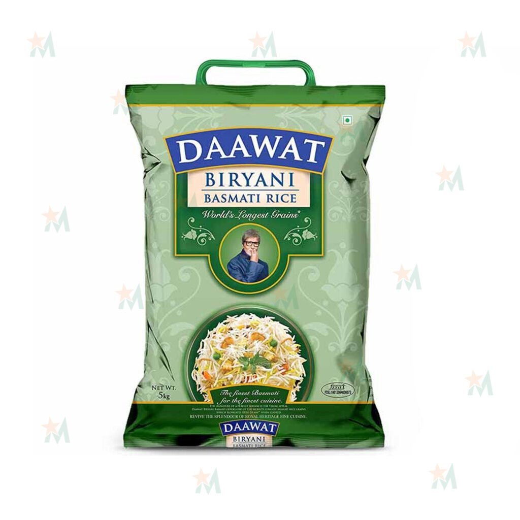 Daawat Biryani Basmati Rice 5 KG Star Mart