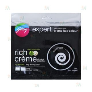 Godrej Hair Colour Natural Black 20 GM