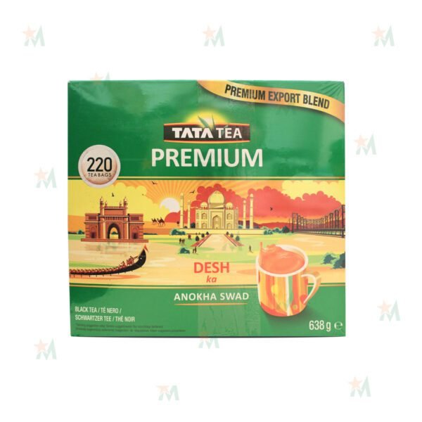 Tata Tea Premium Tea Bags (220 Bags) (BUY 1 GET 1 FREE)