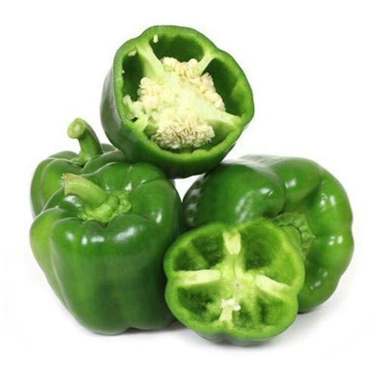 GREEN CAPSICUM NUTRITIONAL VALUE PER 100G visual data 4