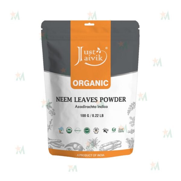 Just Jaivik Organic Neem Powder 100 GM