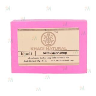 Khadi Natural Rosewater Soap 125 GM