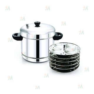 Idli Cooker with Stand 6 Plates