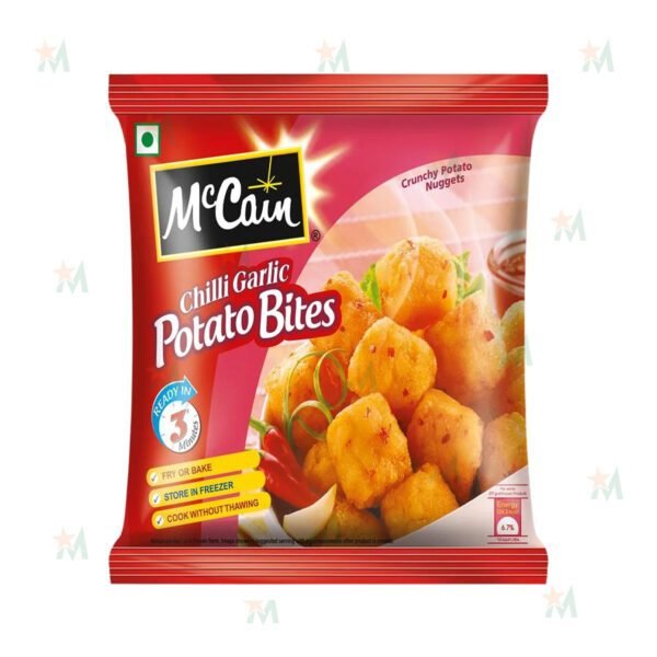 McCain Chilli Garlic Potato Bites 420 GM