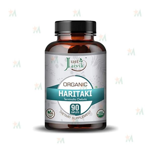 Just Jaivik Organic Haritaki Caplets