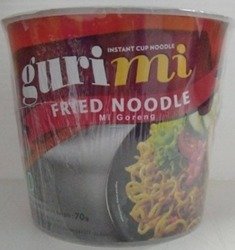 Gurimi Instant Noodle Fried Mie Goreng Cup