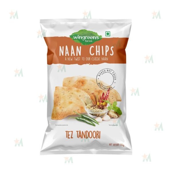 Naan Chips Tez Tandoori 150g Wingreens