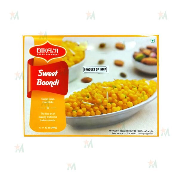 Sweet Boondi 340gm (Bikaji)