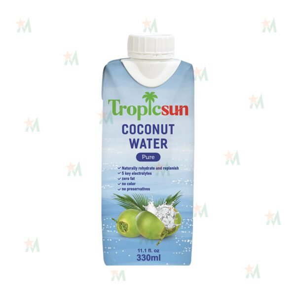 Tropicsun Coconut Water 330 ML (Buy 2 Get 1 Free)