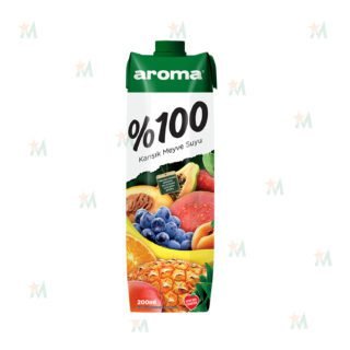 Aroma 100% Mix Fruit Juice (200 ML x 27 Packs)