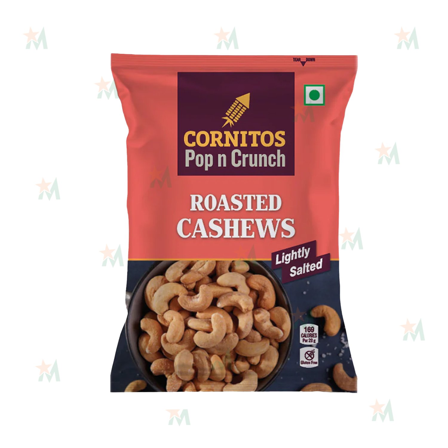 Cornitos Roasted Cashew Salted 25 GM