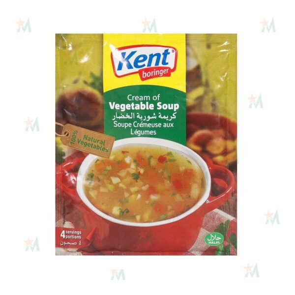 Kent Boringer Creamy Vegetable Soup 68 GM