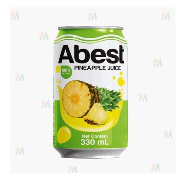 Abest Pineapple Juice (330 ML x 24)
