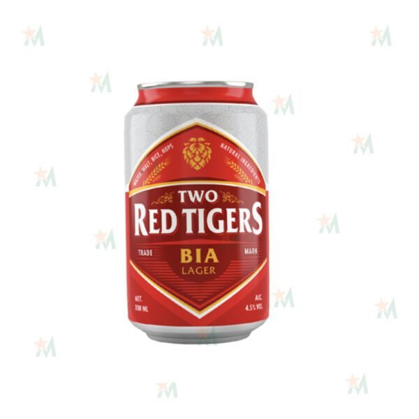 Two Red Tiger Beer 330 ML