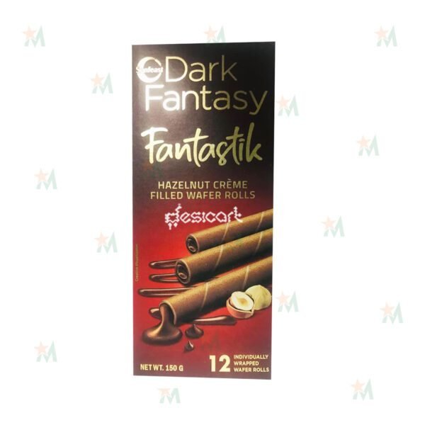 Sunfeast Dark Fantasy Wafer Roll Hazelnut Creme (150 GM x 3)
