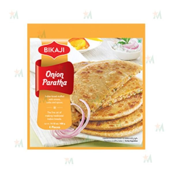 Bikaji Paratha Onion 4 Pieces 400 GM