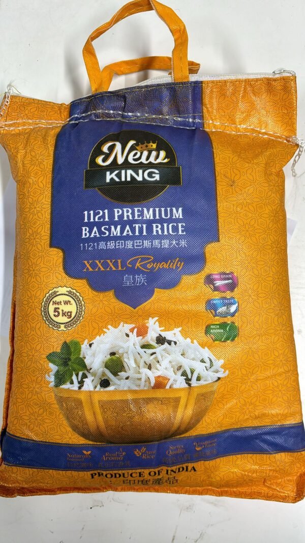 New King Basmati Rice XXXL 5 KG