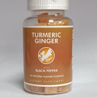 Turmeric Ginger Gummies Black Pepper