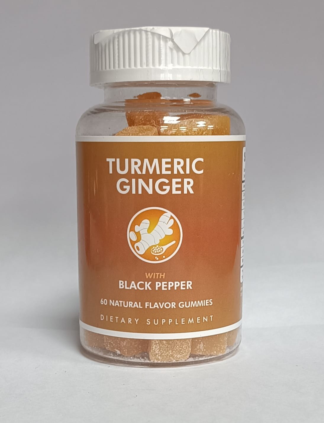 Turmeric Ginger Gummies Black Pepper